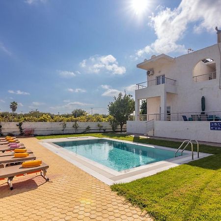 Amazing Villa Chrysanthi With Private Pool In Heraklion Epano Vathia Exteriér fotografie