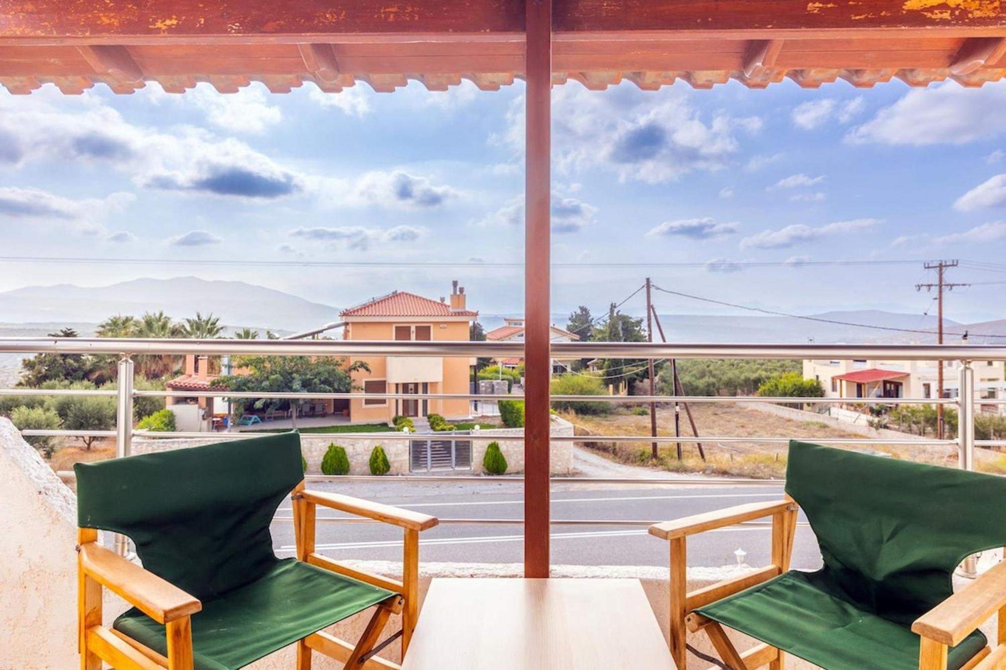 Amazing Villa Chrysanthi With Private Pool In Heraklion Epano Vathia Exteriér fotografie
