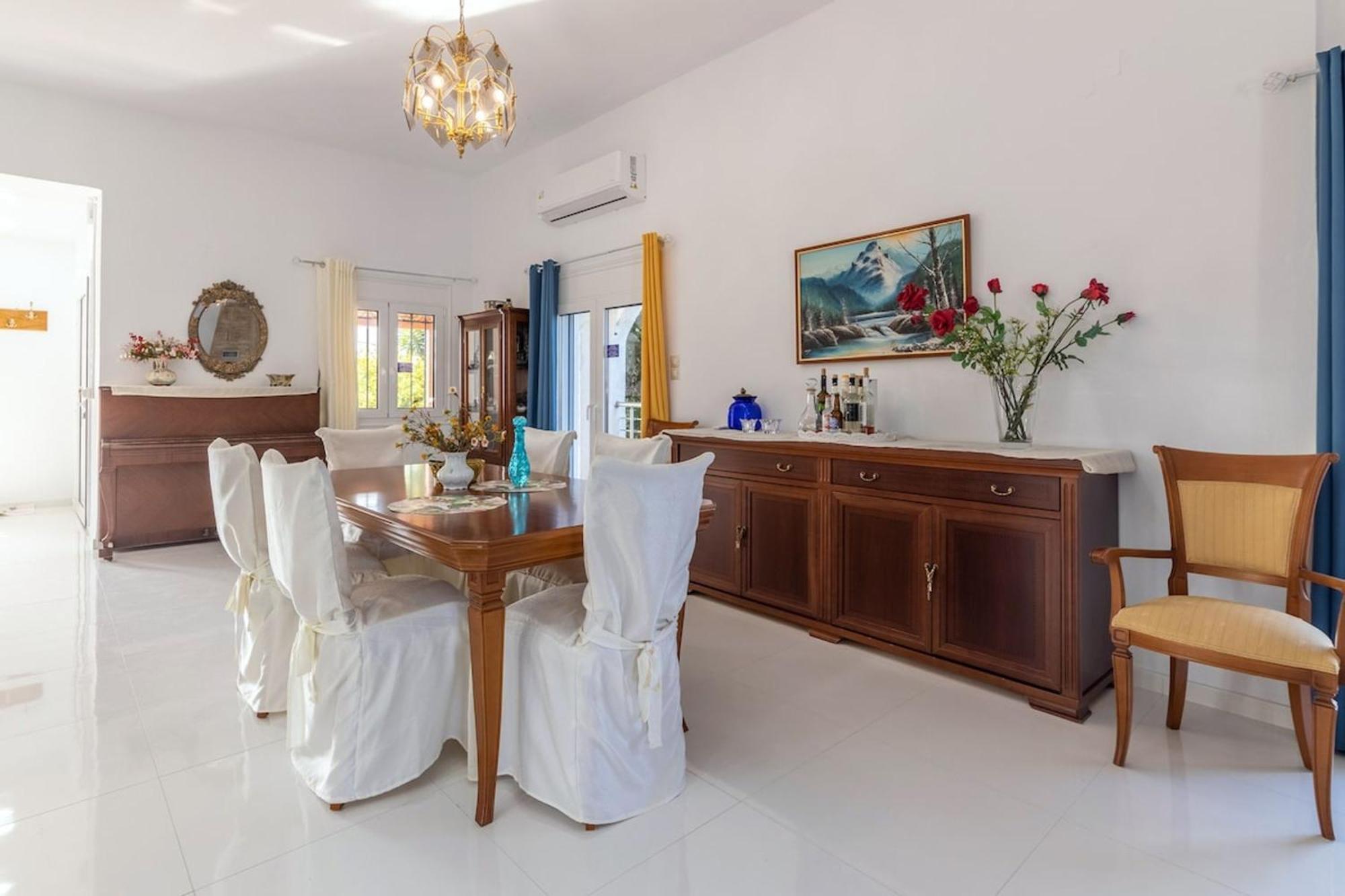Amazing Villa Chrysanthi With Private Pool In Heraklion Epano Vathia Exteriér fotografie